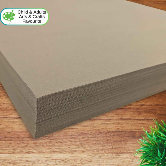 A2 Grey Sugar Paper Recycled 100gsm