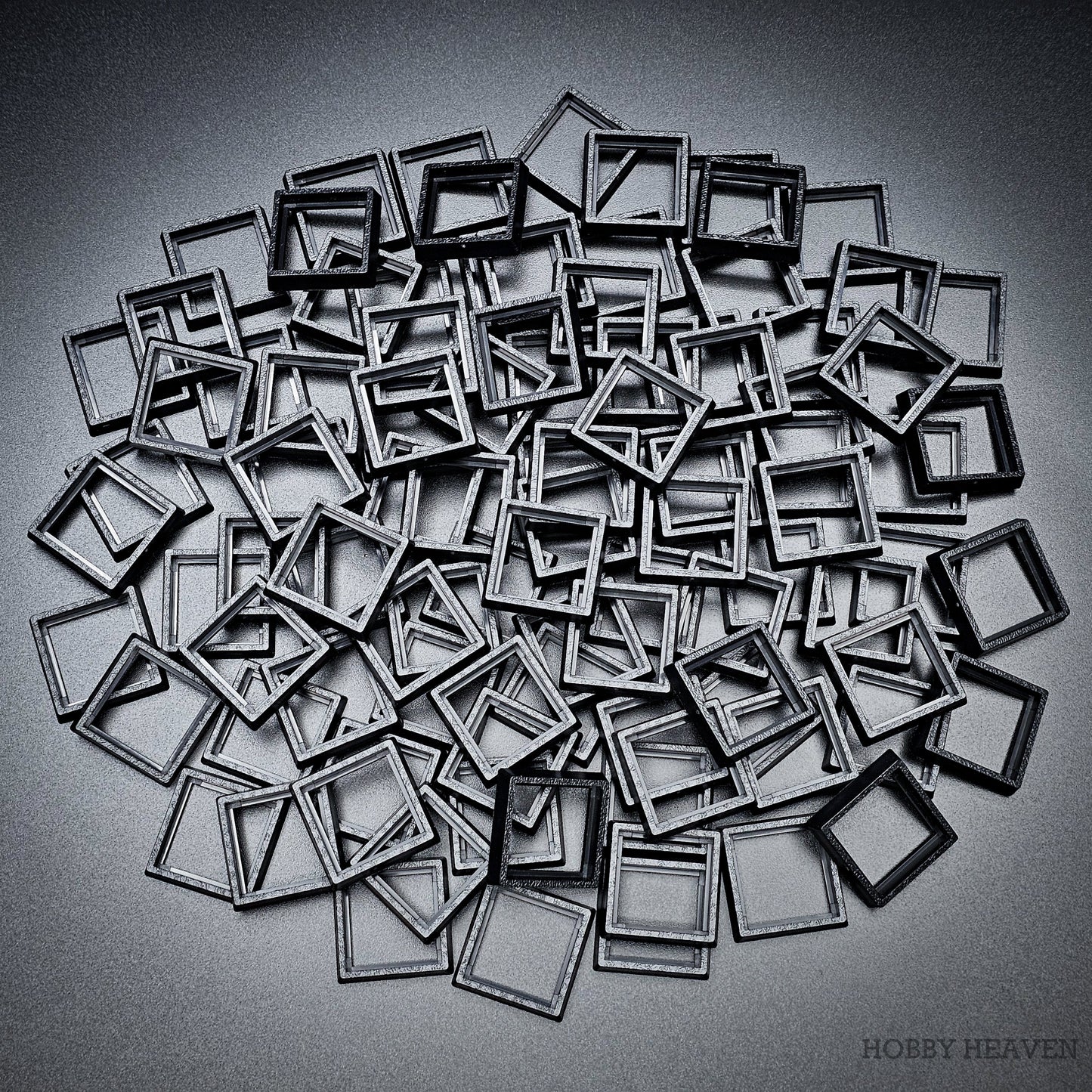 20mm to 25mm Square Base Converter for Wargaming Miniatures | Hobby Heaven