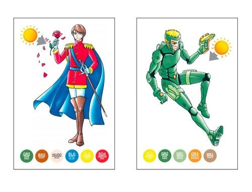 Chameleon Color Cards - Manga (16 Pack)