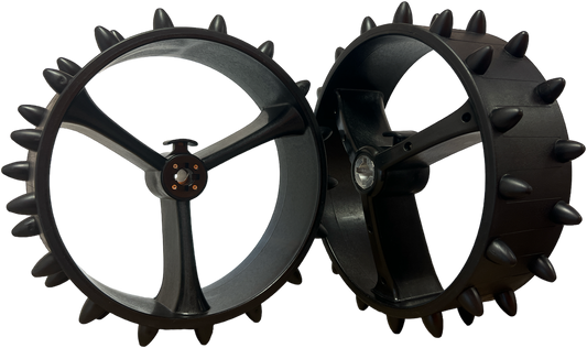 Hedgehog Motocaddy and Powerbug DHC Compatible Golf Trolley Wheels