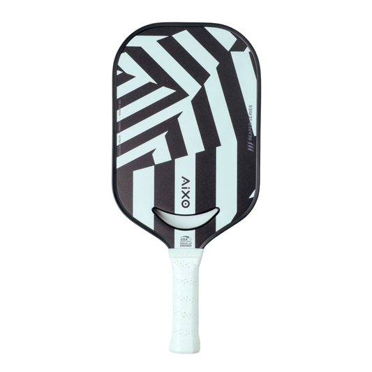 Pickleball Paddle Aixo P14C Reaper Series Chaos Camo 18K Raw Carbon