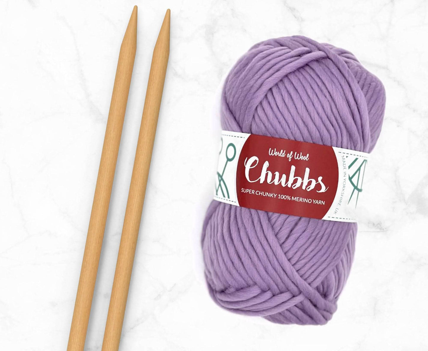 Lavender Merino Super Chunky Weight