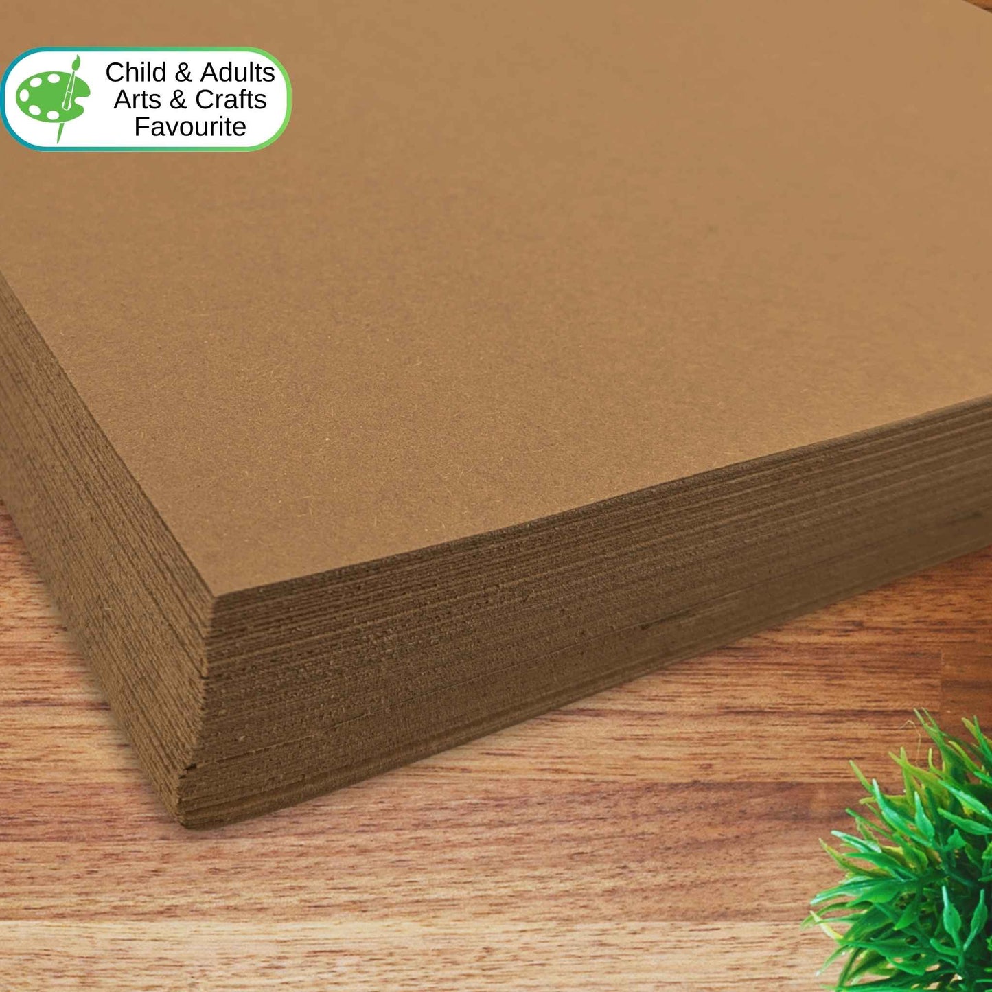 A2 Brown Sugar Paper 100gsm - 100% Recycled