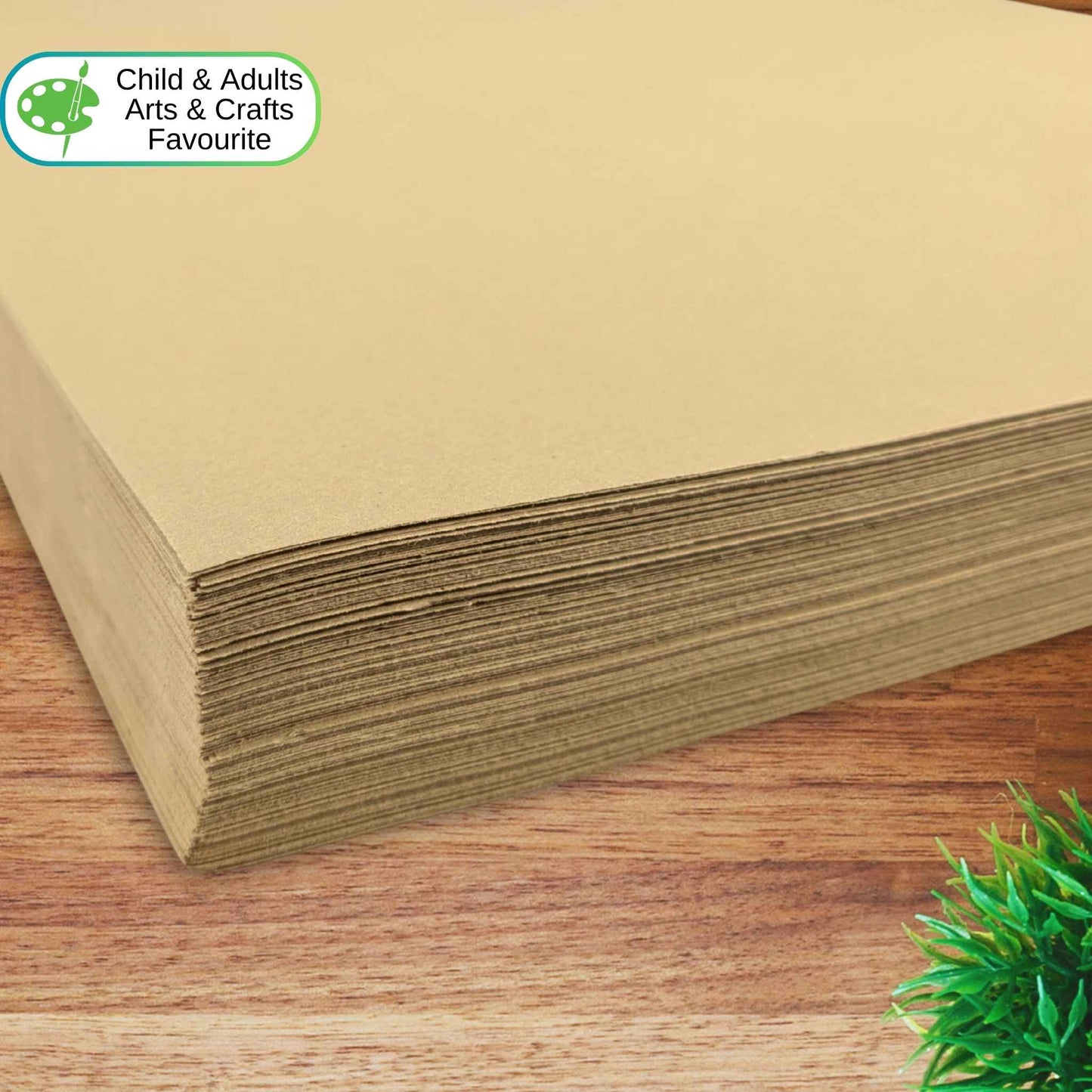 A2 Buff Sugar Paper - 100gsm 100% Recycled