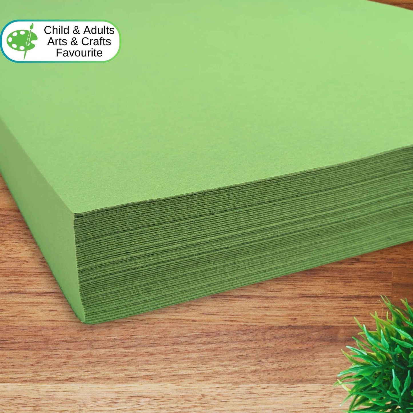 A2 Green Sugar Paper Recycled 100gsm