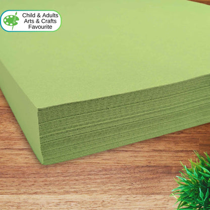 A2 Lime Green Sugar Paper Recycled 100gsm