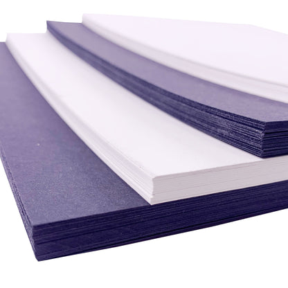 A2 Black And White Card Recycled Pack - 220gsm White & 270gsm Black