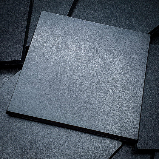 100mm Square Plain Plastic Bases
