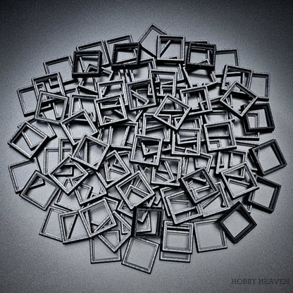 20mm to 25mm Square Base Converter for Wargaming Miniatures | Hobby Heaven
