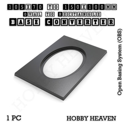 Wargaming Oval to Rectangle Base Converters – Tabletop Games | 3D Printed Tabletop Accessories