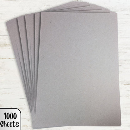 A3 Greyboard 1000 Micron - 100% Recycled, Versatile Backing for Art & Model Making