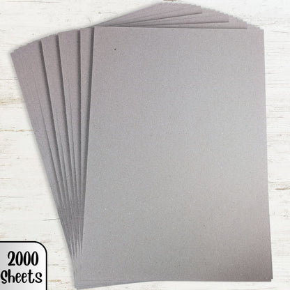 A3 Greyboard 1000 Micron - 100% Recycled, Versatile Backing for Art & Model Making