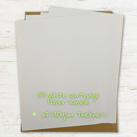 Recycled Cartridge Paper Sample Pack
