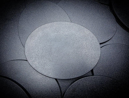 120x92mm Oval Plain Plastic Base