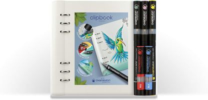 Chameleon Colour Tones Pens and Tops plus Filofax Clipbook