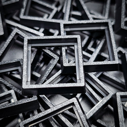 20mm to 25mm Square Base Converter for Wargaming Miniatures | Hobby Heaven