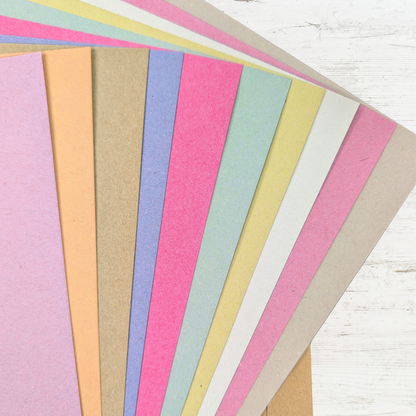 Pastel Assorted Sugar Paper Sample Pack