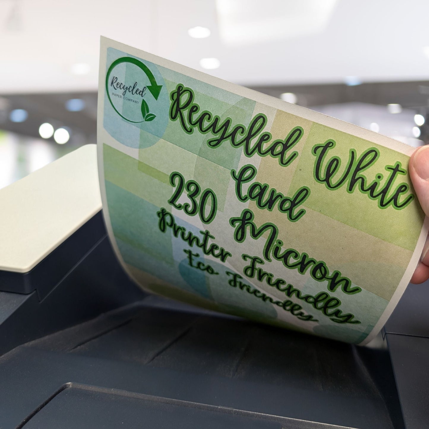 A2 Recycled White Card 180gsm - Perfect for Crafting, Modelling & Printing