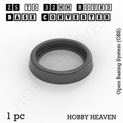 Round Bases Size Converters Round to Round 3d Print Full Range