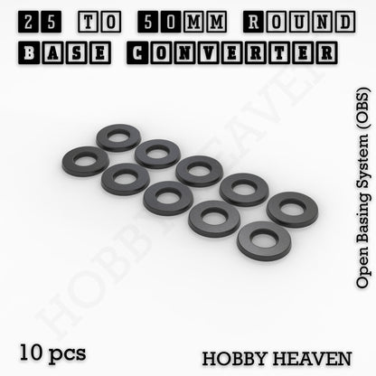 Round Bases Size Converters Round to Round 3d Print Full Range
