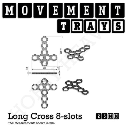 25mm Movement Trays for Tabletop Games | Waargaming | Full Range