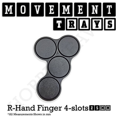 25mm Movement Trays for Tabletop Games | Waargaming | Full Range