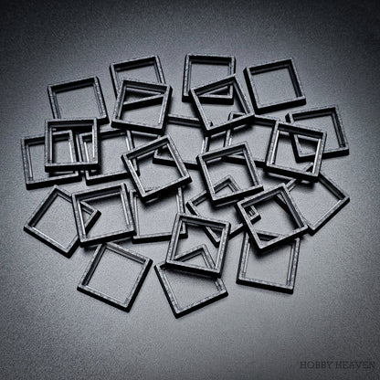 20mm to 25mm Square Base Converter for Wargaming Miniatures | Hobby Heaven