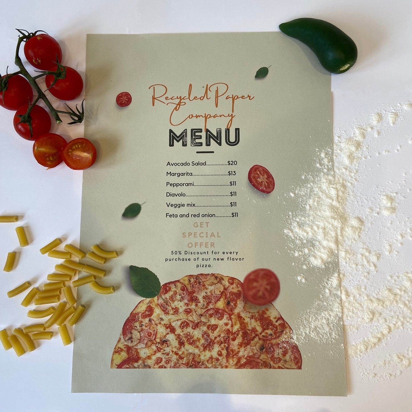 A2 White Sugar Paper Recycled 100gsm - Perfect for Art and Craft Projects