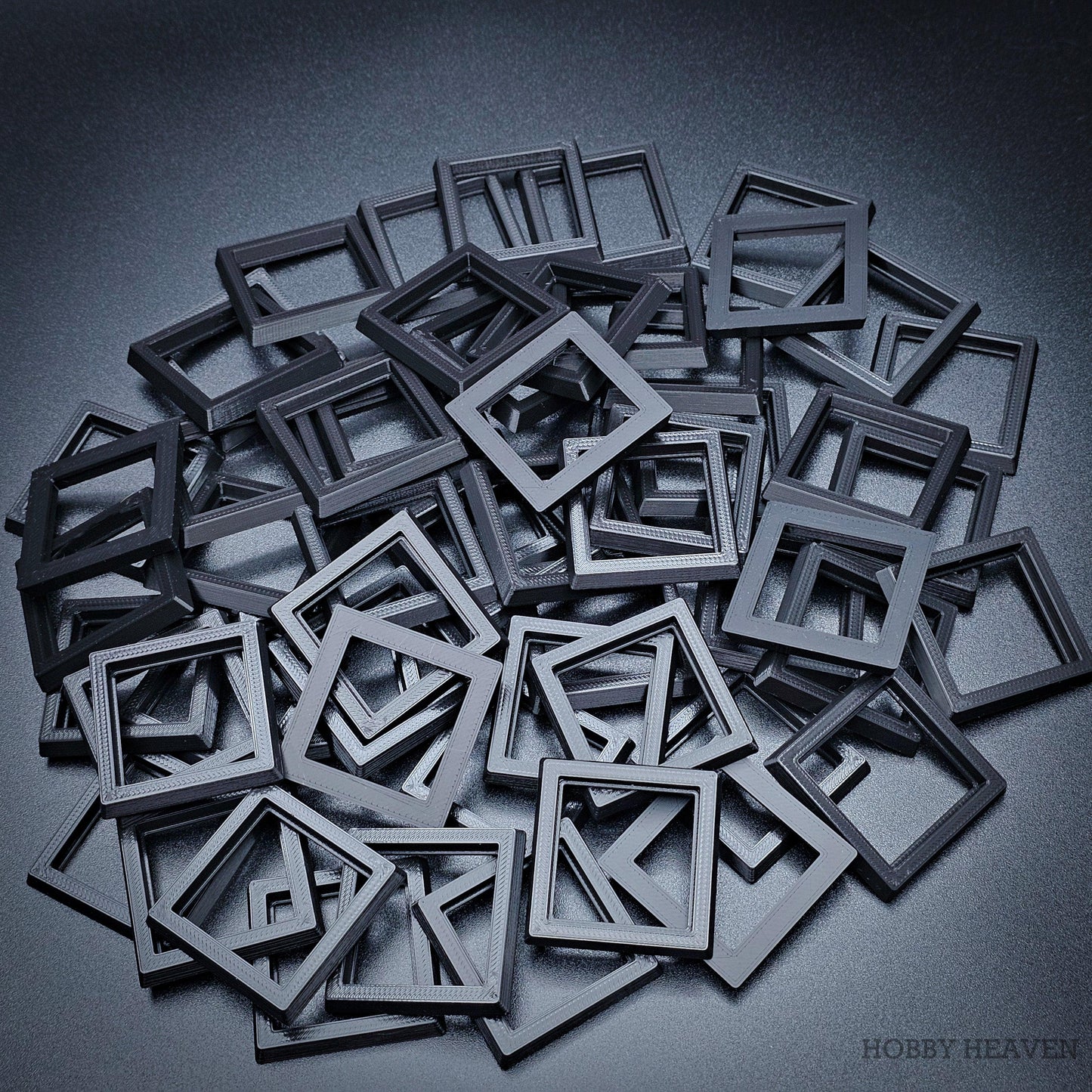 30 to 40mm Square Bases Converters 3d Print