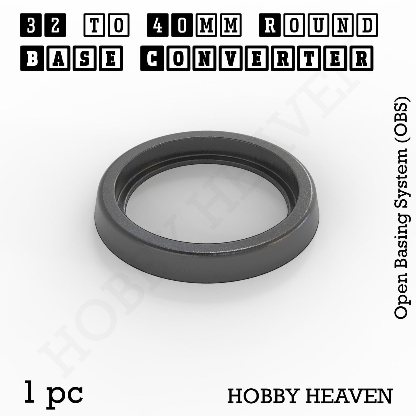 Round Bases Size Converters Round to Round 3d Print Full Range