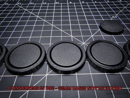 32 to 40mm Round Bases Converters 3d Print