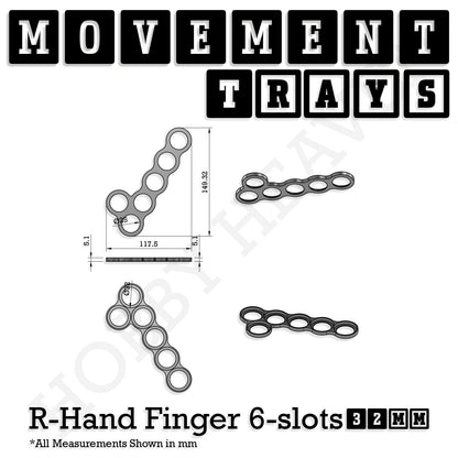 32mm Movement Trays for Tabletop Games | Compatible with Popular Miniatures | Full Range