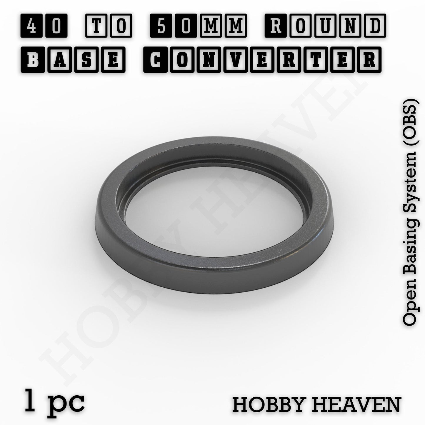 Round Bases Size Converters Round to Round 3d Print Full Range