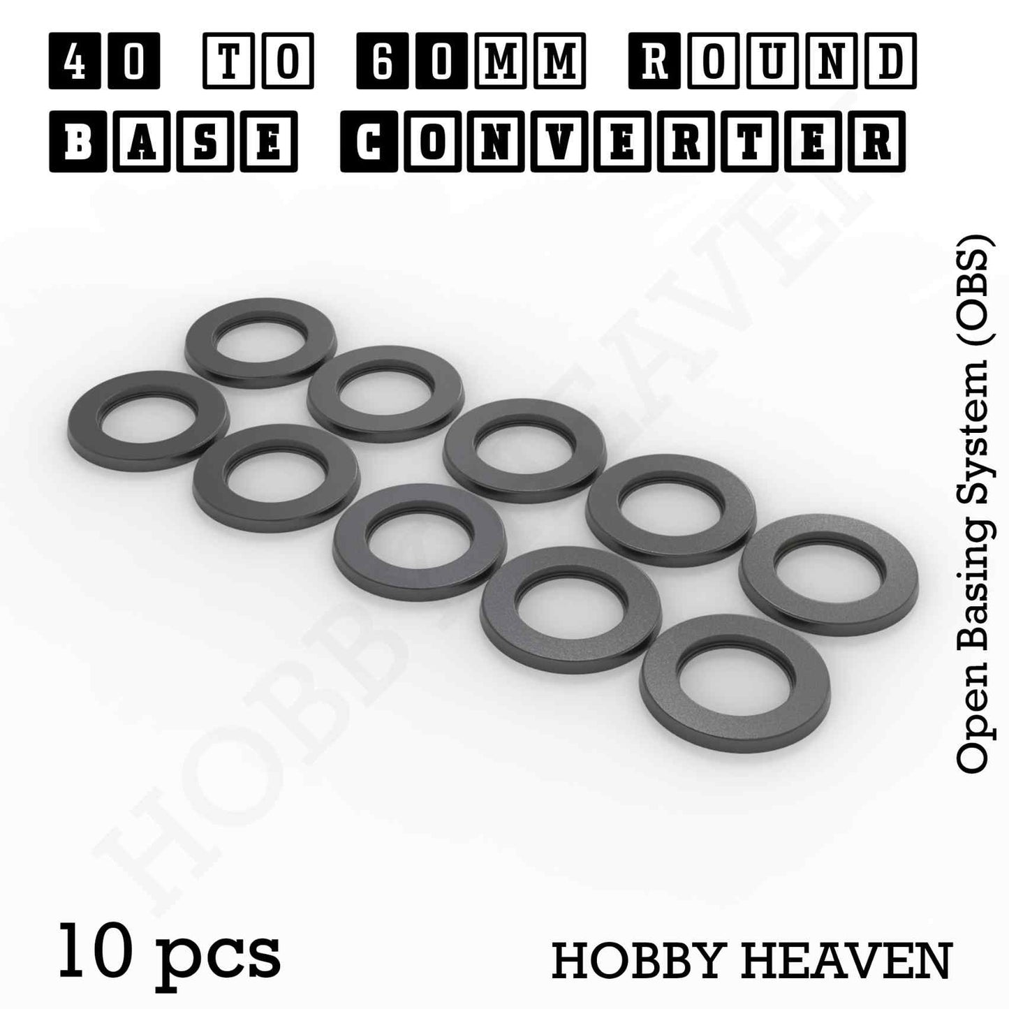 Round Bases Size Converters Round to Round 3d Print Full Range