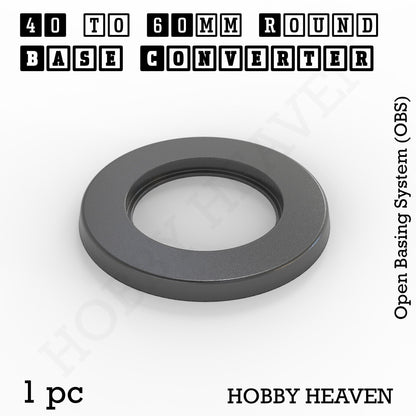 Round Bases Size Converters Round to Round 3d Print Full Range
