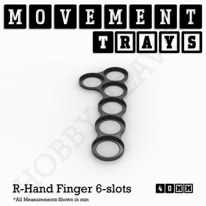 40mm Movement Trays for Miniatures | Tabletop Wargames Compatible | Full Range