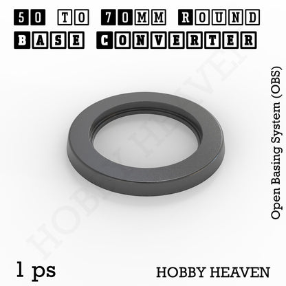 Round Bases Size Converters Round to Round 3d Print Full Range