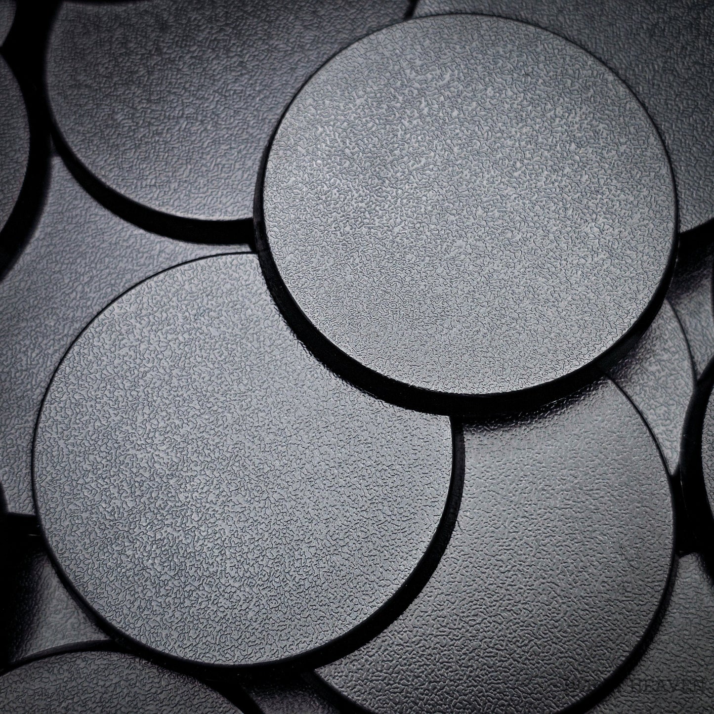 50mm Round Plain Plastic Base