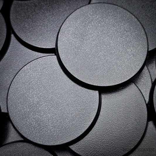 50mm Round Plain Plastic Base