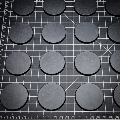 50mm Round Plain Plastic Base