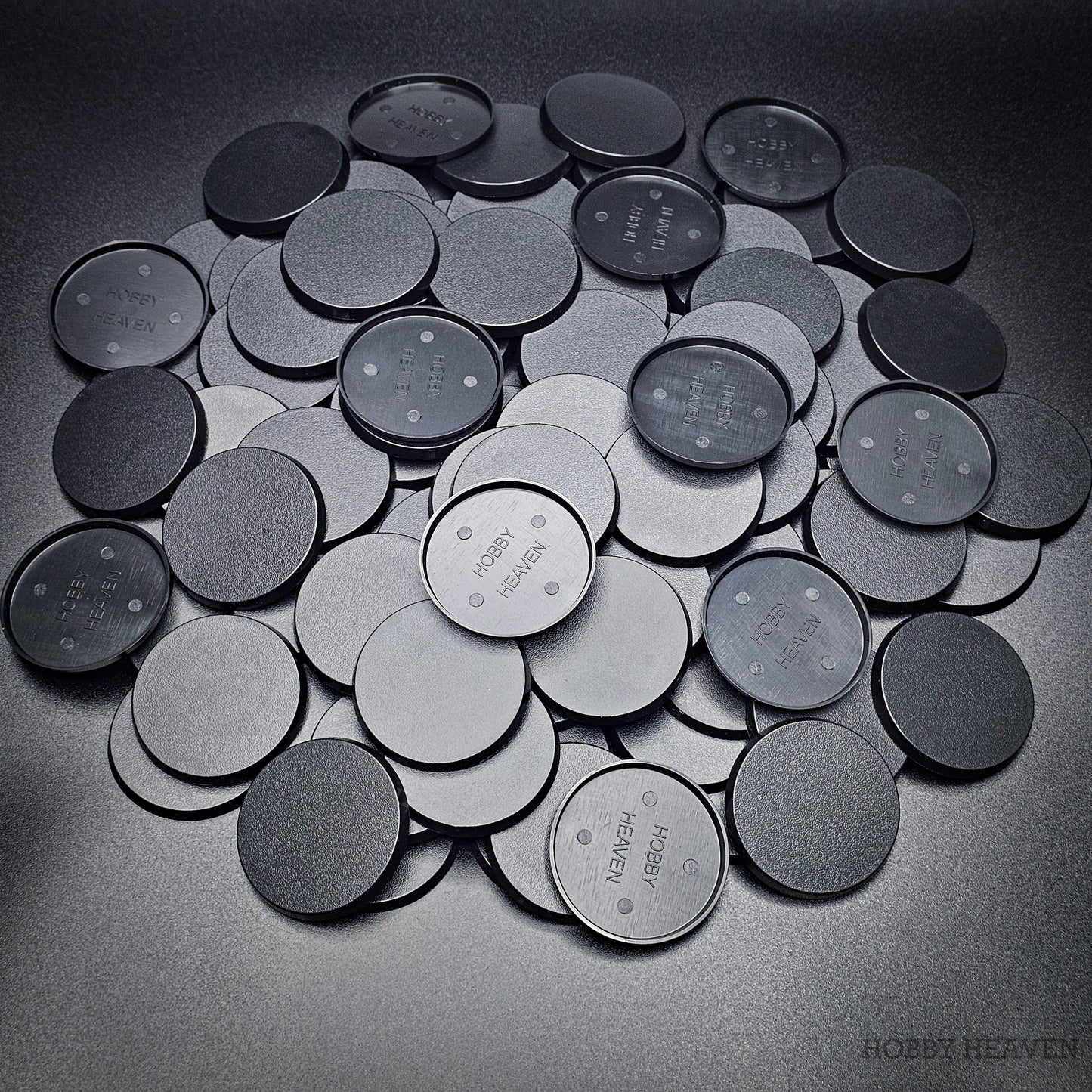 50mm Round Plain Plastic Base