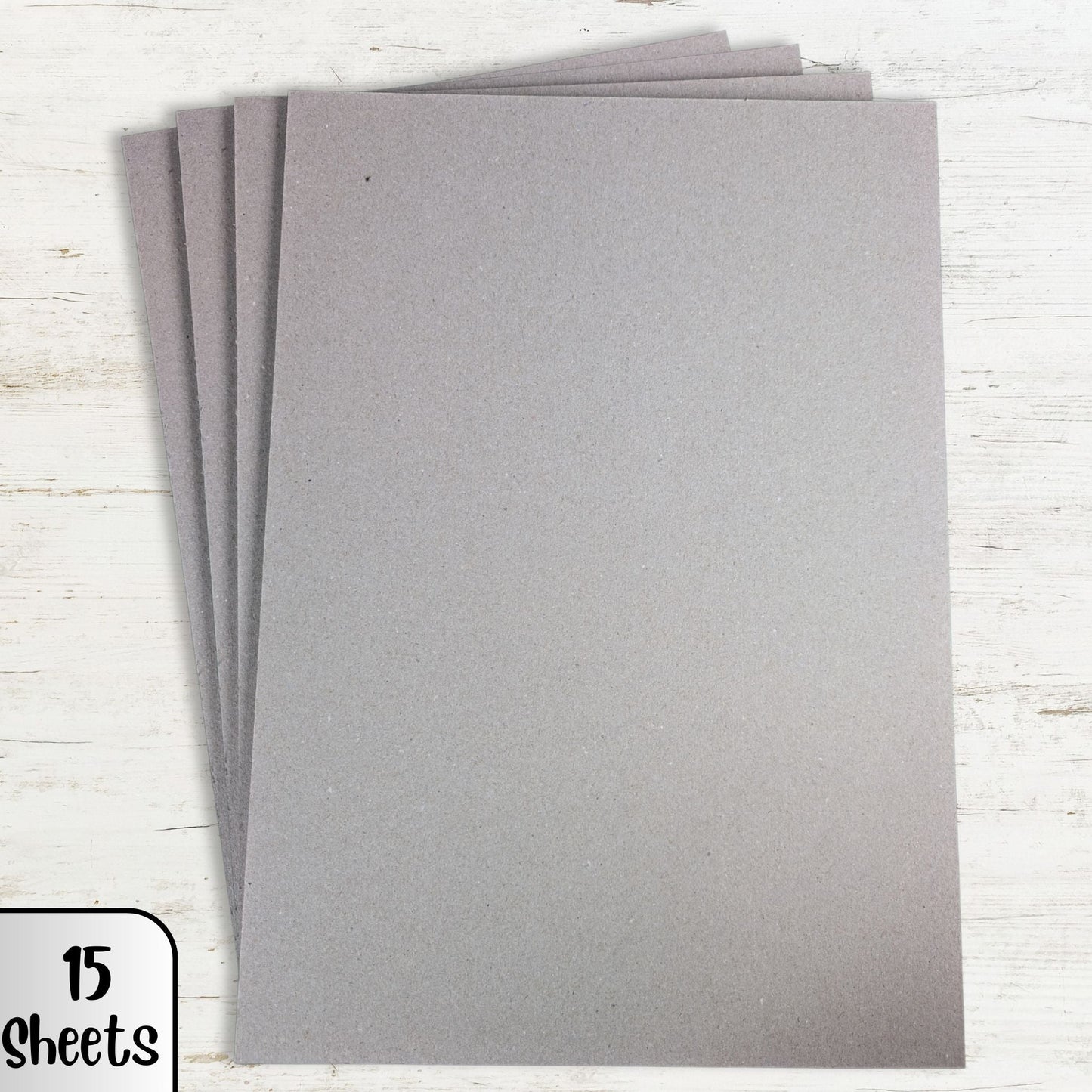 A3 Greyboard 1000 Micron - 100% Recycled, Versatile Backing for Art & Model Making