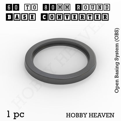 Round Bases Size Converters Round to Round 3d Print Full Range