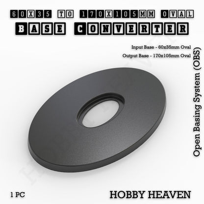 Oval To Oval Bases Size Converters 3d Print Full Range