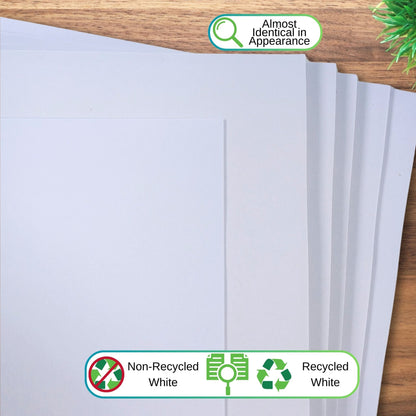 White A5 100% Recycled Copy Printer Office Paper Sheets 80gsm