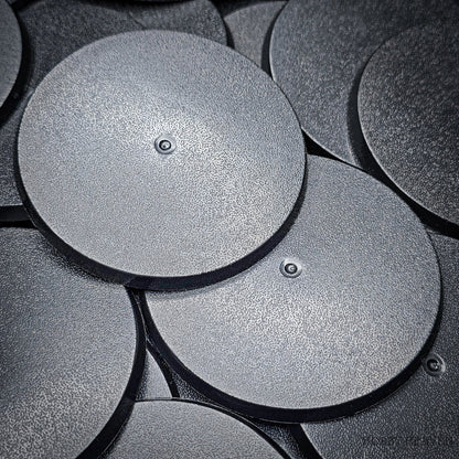 70mm Round Plain Plastic Bases