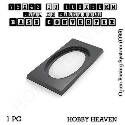 Wargaming Oval to Rectangle Base Converters – Tabletop Games | 3D Printed Tabletop Accessories