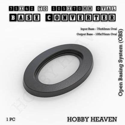Oval To Oval Bases Size Converters 3d Print Full Range