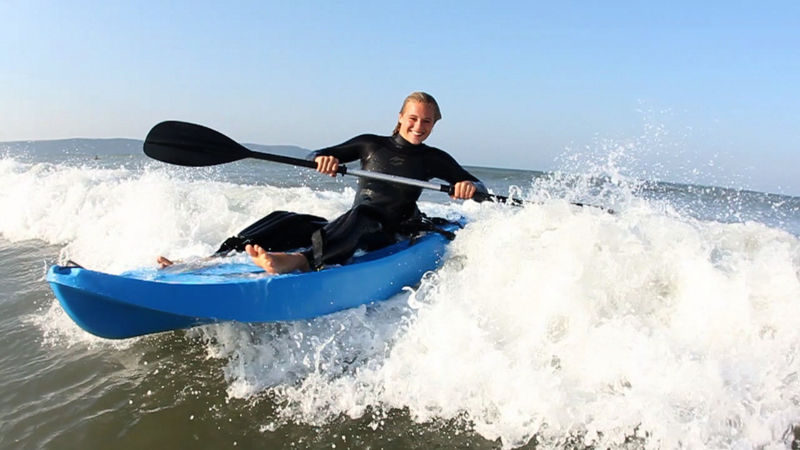 Surf Solo Kayak | Plastic Neutral | Yellow | Agile & Fun
