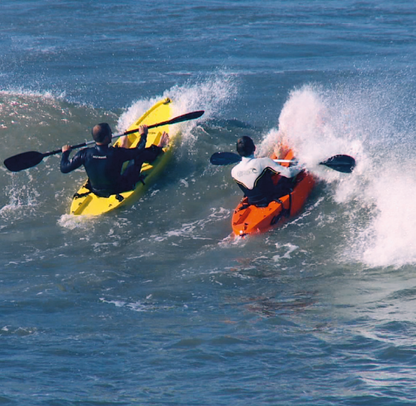 Surf Solo Kayak | Plastic Neutral | Yellow | Agile & Fun